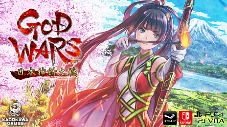 画像ギャラリー No.002のサムネイル画像 / 「GOD WARS 日本神話大戦」,PC版で追加・改修された機能を動画にて紹介。解説は主人公のカグヤに扮した公式コスプレイヤーの宮本彩希さん