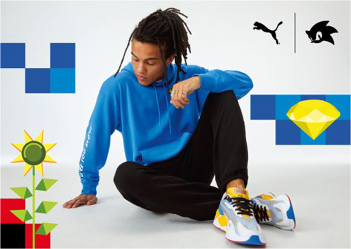 画像ギャラリー No.005のサムネイル画像 / プーマとセガのコラボ再び。コラボレーションコレクション「PUMA X SONIC」が発売中