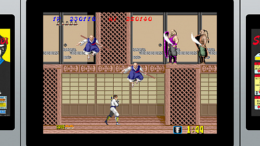 画像ギャラリー No.005のサムネイル画像 / 「SEGA AGES SHINOBI 忍」の最新情報が公開。海外版の収録や難度選択のほか,店内の喧噪も再現した画面モードなど