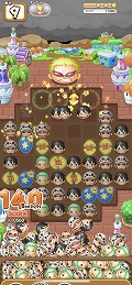 画像ギャラリー No.002のサムネイル画像 / 「ONE PIECE ボン! ボン! ジャーニー!!」の正式サービスがスタート。ルフィやゾロたちが“ボンッ!!”とはねるパズルゲーム