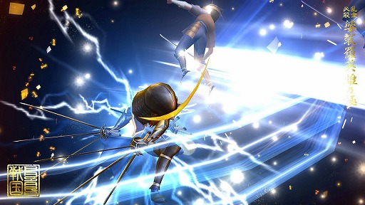 画像ギャラリー No.002のサムネイル画像 / 「戦国BASARA バトルパーティー」，戦国BASARAシリーズ初登場となるオリジナルキャラクター「出雲阿国」（CV：水瀬いのり）の情報などが公開
