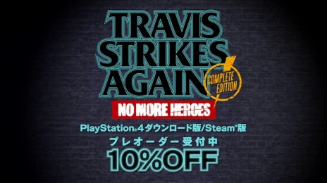 画像ギャラリー No.002のサムネイル画像 / 「Travis Strikes Again: No More Heroes Complete Edition」のプレオーダーが本日スタート。10％オフキャンペーンを開催