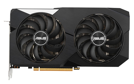 画像ギャラリー No.002のサムネイル画像 / ASUS,独自2連ファンクーラー採用のRX 6600搭載カードを発売