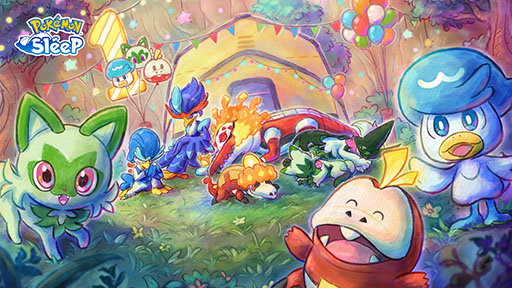 画像ギャラリー No.005のサムネイル画像 / 「Pokémon Sleep」にニャオハ,ホゲータ,クワッスが登場。7月15日にスタートする1周年記念フェスティバルの詳細が明らかに