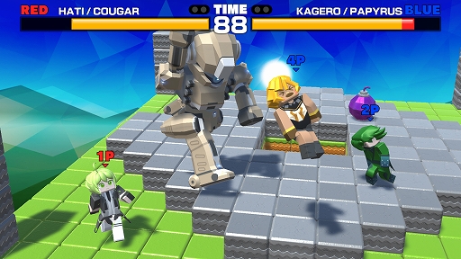 画像ギャラリー No.002のサムネイル画像 / Switch版「グーニャファイター」に「ボーダーブレイク」からハティとクーガーが参戦