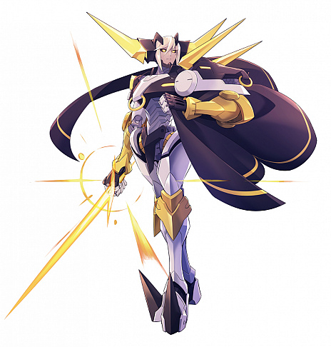 画像ギャラリー No.017のサムネイル画像 / 「白き鋼鉄のX」，「重力＜グラビティ＞」や「偏向布巾＜ベクタードクロス＞」を操る2人のボスキャラクターが公開。8月3日と4日のイベント＆ライブ情報も