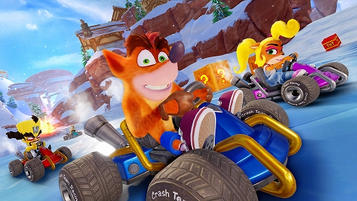 画像ギャラリー No.001のサムネイル画像 / PS4/Switch用レースアクションゲーム「クラッシュ・バンディクー レーシング ブッとびニトロ!」が本日発売