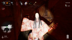 画像ギャラリー No.002のサムネイル画像 / Switch版「シャドーコリドー 影の回廊」の配信が本日スタート。能面の追跡者から逃げ延びる和風テイストのアクションホラー