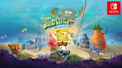 画像ギャラリー No.001のサムネイル画像 / Switch「スポンジ・ボブ:Battle for Bikini Bottom - Rehydrated」パッケージ版が本日リリース