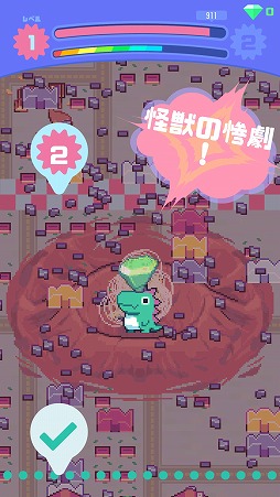 画像ギャラリー No.002のサムネイル画像 / すべてを破壊する爽快感。スマホ向けアクション「怪獣ラッシュ」を紹介する「(ほぼ)日刊スマホゲーム通信」第2025回