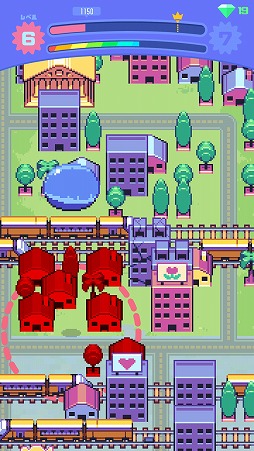画像ギャラリー No.004のサムネイル画像 / すべてを破壊する爽快感。スマホ向けアクション「怪獣ラッシュ」を紹介する「(ほぼ)日刊スマホゲーム通信」第2025回