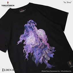 画像ギャラリー No.005のサムネイル画像 / 「ELDEN RING」のDLC「SHADOW OF THE ERDTREE」より，聖女トリーナを描いたTシャツが登場。7月の発売に向けて予約受付を開始