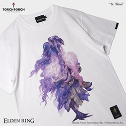 画像ギャラリー No.008のサムネイル画像 / 「ELDEN RING」のDLC「SHADOW OF THE ERDTREE」より，聖女トリーナを描いたTシャツが登場。7月の発売に向けて予約受付を開始