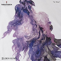 画像ギャラリー No.009のサムネイル画像 / 「ELDEN RING」のDLC「SHADOW OF THE ERDTREE」より，聖女トリーナを描いたTシャツが登場。7月の発売に向けて予約受付を開始