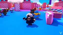 画像ギャラリー No.002のサムネイル画像 / 「Fall Guys」で「NieR:Automata」コラボが6月18日にスタート。Fall Guyが2Bの衣装を着る