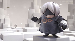 画像ギャラリー No.004のサムネイル画像 / 「Fall Guys」で「NieR:Automata」コラボが6月18日にスタート。Fall Guyが2Bの衣装を着る