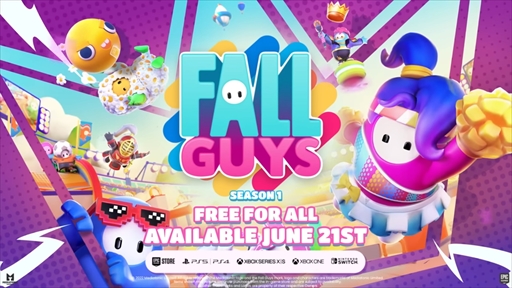 画像ギャラリー No.001のサムネイル画像 / 「Fall Guys」，F2P移行から48時間で2000万人のプレイヤー数を記録