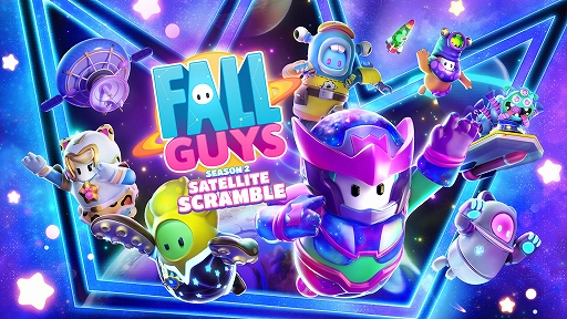 画像ギャラリー No.001のサムネイル画像 / 「Fall Guys」,Free-to-Play シーズン2“衛星スクランブル”は9月15日に開始。見習い宇宙飛行士たちが銀河で新たなフロンティアを目指す