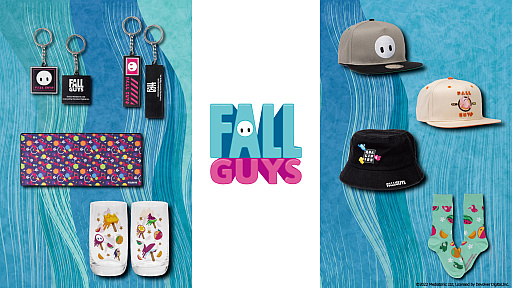 画像ギャラリー No.001のサムネイル画像 / 「Fall Guys」，キーホルダーや帽子，マウスパッドなど新グッズ8種登場。2023年4月中旬から順次販売を開始