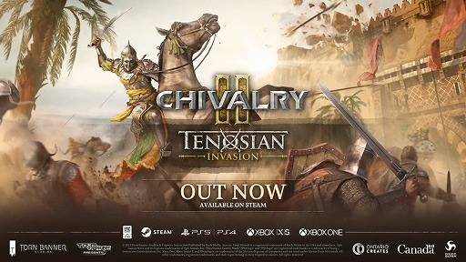 画像ギャラリー No.006のサムネイル画像 / 「Chivalry 2」最新アップデート“Tenosian Invasion”の紹介トレイラーが公開に。Steam版の配信を記念した40％オフセールも開催中