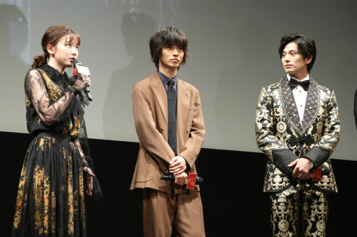 画像ギャラリー No.002のサムネイル画像 / 映画「二ノ国」ジャパンプレミアに山﨑賢人さん，宮野真守さんらキャスト陣が登壇。収録時のエピソードを語った