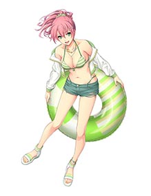 画像ギャラリー No.003のサムネイル画像 / 「英雄伝説 暁の軌跡」，水着・ユウナら3キャラをピックアップしたガチャが登場