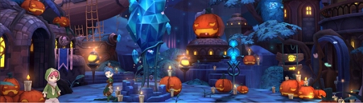 画像ギャラリー No.002のサムネイル画像 / 「MEOW」で，ゲーム内イベント「ハロウィンの灯」が10月24日に開催