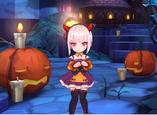 画像ギャラリー No.004のサムネイル画像 / 「MEOW」で，ゲーム内イベント「ハロウィンの灯」が10月24日に開催
