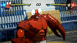 画像ギャラリー No.002のサムネイル画像 / 「ONE PUNCH MAN A HERO NOBODY KNOWS」,ぷりぷりプリズナーら4人のヒーローと怪人・カニランテの必殺技が公開
