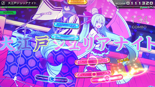 画像ギャラリー No.005のサムネイル画像 / 「初音ミク Project DIVA MEGA39’s」にDECO*27氏&Mes氏の「ヒバナ」とMitchie M氏の「大江戸ジュリアナイト」が収録