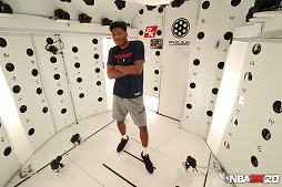 画像ギャラリー No.002のサムネイル画像 / 「NBA 2K20」にワシントン・ウィザーズの八村 塁選手選手が正式登録。スキャニングの様子をとらえた写真も公開に