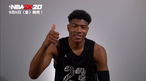 画像ギャラリー No.001のサムネイル画像 / 「NBA 2K20」,日本オフィシャルアンバサダーに八村 塁選手が就任。ビデオメッセージも到着