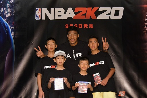 画像ギャラリー No.005のサムネイル画像 / 「NBA 2K20」，八村 塁選手が登壇したアンバサダー就任イベントの公式レポートが公開