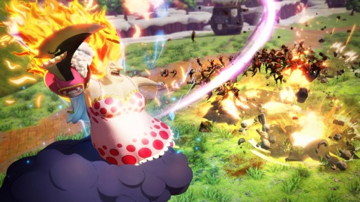 画像ギャラリー No.003のサムネイル画像 / 「ONE PIECE 海賊無双 4」，ビッグ・マムとカイドウの戦闘スタイルが公開。プレイアブルキャラにビッグ・マム海賊団のカタクリも参戦