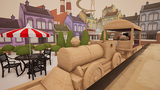 画像ギャラリー No.002のサムネイル画像 / 走る木造電車模型ゲーム「Tracks - The Train Set Game」のXbox One版とWindows 10版の配信がスタート。Steamでの正式リリースも