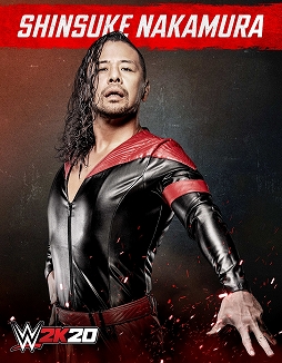 画像ギャラリー No.001のサムネイル画像 / 「WWE 2K20」，日本人スーパースターの中邑真輔選手とASUKA選手の姿も確認できるロースター（収録選手）が公開