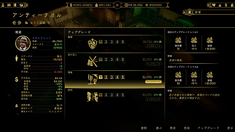 画像ギャラリー No.008のサムネイル画像 / 「エンパイア・オブ・シン」,違法店舗の経営で金を増やす方法など,ゲーム情報第4弾が公開