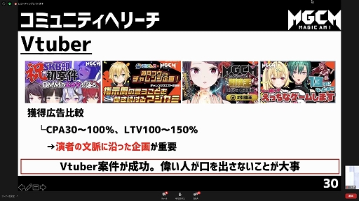 画像ギャラリー No.017のサムネイル画像 / ウェビナー「『このファン』『マジカミ』マーケティング担当者が登壇!IP&オリジナルタイトルの垂直立ち上げ戦略」をレポート