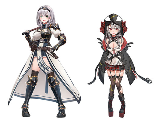 画像ギャラリー No.002のサムネイル画像 / 「グルーヴコースター ワイワイパーティー!!!!」,VTuberの白銀ノエルと沙花叉クロヱを8月10日のアップデートで新キャラとして実装