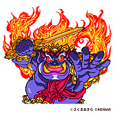 画像ギャラリー No.012のサムネイル画像 / 「桃太郎電鉄」と岡山市がタイアップした“デストロイ号降臨!? 桃太郎のまちを取り戻せ!! in 岡山市”,本日スタート