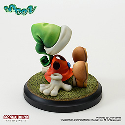 画像ギャラリー No.006のサムネイル画像 / 「moon」主人公“透明の少年”のフィギュアの予約受付が豆魚雷で本日スタート。moon×TORCH TORCHなキャップは本日発売