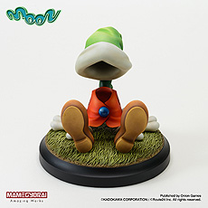 画像ギャラリー No.012のサムネイル画像 / 「moon」主人公“透明の少年”のフィギュアの予約受付が豆魚雷で本日スタート。moon×TORCH TORCHなキャップは本日発売