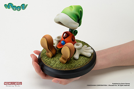 画像ギャラリー No.016のサムネイル画像 / 「moon」主人公“透明の少年”のフィギュアの予約受付が豆魚雷で本日スタート。moon×TORCH TORCHなキャップは本日発売