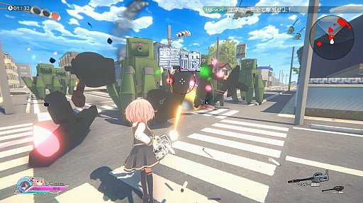 画像ギャラリー No.003のサムネイル画像 / ［TGS 2019］敵や街・戦車砲ですべてをぶっ壊す「魔砲少女のメイガスフィア」の試遊をレポート