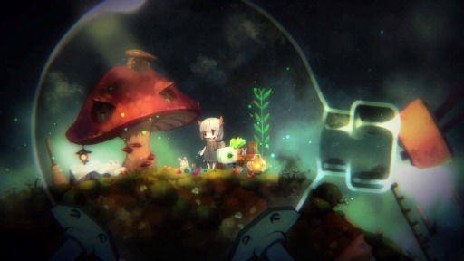 画像ギャラリー No.003のサムネイル画像 / 人類最後の少女トリコを脅かす「汚染天気」とは。「void tRrLM(); //ボイド・テラリウム」の汚染と施設,ダンジョンで身に付けるスキルが公開
