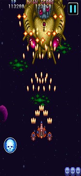画像ギャラリー No.005のサムネイル画像 / シューティングゲームの「TATSUJIN」がスマホに登場。「TATSUJIN classic」がiOS/Android向けに配信中