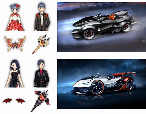 画像ギャラリー No.003のサムネイル画像 / 「爆走ドリフターズ」新マシン＆新モードが追加。バレンタインキャンペーンも