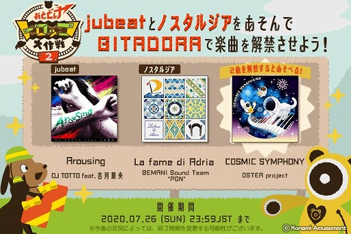 画像ギャラリー No.001のサムネイル画像 / 「GITADORA」「jubeat」「ノスタルジア」にてイベント「おとどけ!トロッコ大作戦2」が開催
