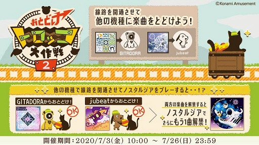 画像ギャラリー No.003のサムネイル画像 / 「GITADORA」「jubeat」「ノスタルジア」にてイベント「おとどけ!トロッコ大作戦2」が開催