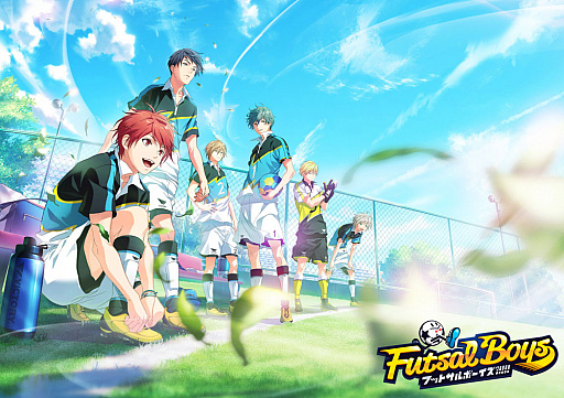 画像ギャラリー No.017のサムネイル画像 / 「フットサルボーイズ!!!!!」,テレビアニメが2022年1月に放映開始。キービジュアルの第1弾が公開